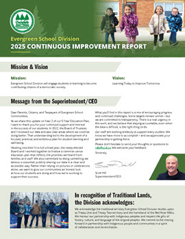 Cover image of 2025 Continuous Improvement Report